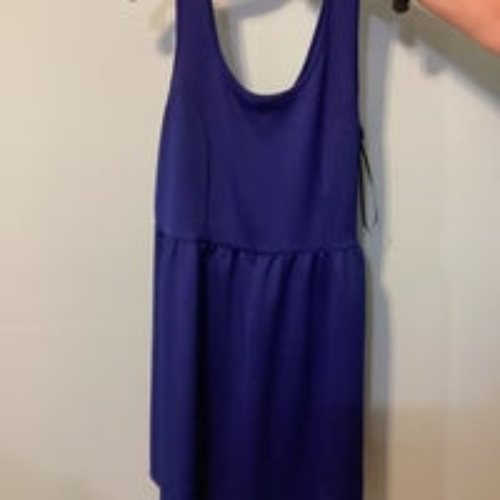 Blue dress